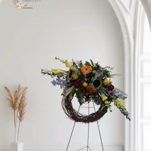 Sympathy Floral Wreath