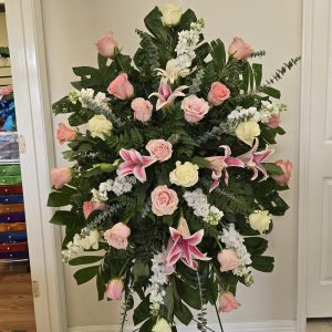 Soft Pastel Standing Spray